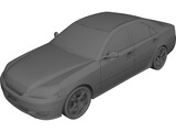 Toyota Mark II (2001) 3D Model preview