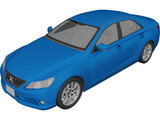 Toyota Mark X 3D Model preview
