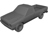 Toyota Pickup (1985) 3D Model preview