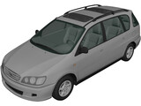 Toyota Picnic (1996) 3D Model preview