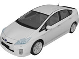 Toyota Prius (2010) 3D Model preview
