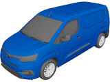 Toyota ProAce City Van (2021) 3D Model preview