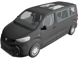Toyota ProACE Verso Electric (2024) 3D Model preview