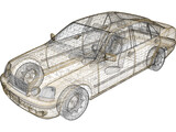 Toyota Progres (2001) 3D Model