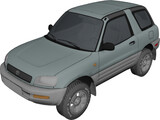 Toyota RAV4 (1995) 3D Model preview