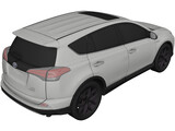 Toyota RAV4 (2019) 3D Model preview