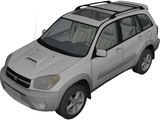 Toyota RAV4 5-door (2004) 3D Model preview