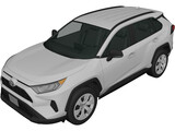 Toyota RAV4 LE (2019) 3D Model preview
