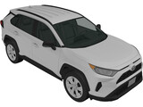 Toyota RAV4 LE (2019) 3D Model