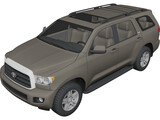 Toyota Sequoia (2010) 3D Model preview
