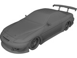 Toyota Soarer [Tuned] 3D Model preview