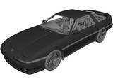 Toyota Supra (1992) 3D Model preview