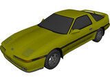 Toyota Supra MK3 (1991) 3D Model preview