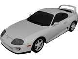 Toyota Supra RZ (1998) 3D Model preview