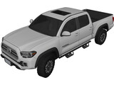 Toyota Tacoma (2020) 3D Model preview