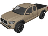 Toyota Tacoma TRD (2016) 3D Model preview