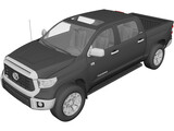 Toyota Tundra (2017) 3D Model preview