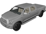 Toyota Tundra Pick Up (2008) 3D Model preview