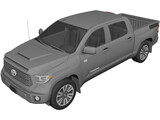 Toyota Tundra TRD (2018) 3D Model preview