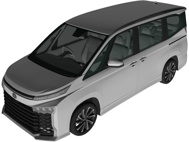 Toyota Voxy S-Z (2022) 3D Model