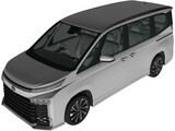 Toyota Voxy S-Z (2022) 3D Model preview
