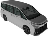 Toyota Voxy S-Z (2022) 3D Model