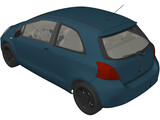 Toyota Yaris 3D Model