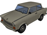 Trabant 601 3D Model preview
