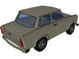 Trabant 601 3D Model