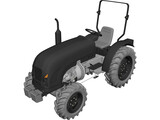 Tractor 3D Model preview