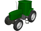 Tractor 3D Model preview