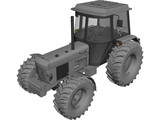 Tractor 3D Model preview