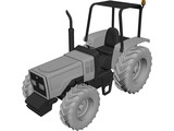 Tractor 3D Model preview