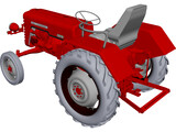 Tractor D326 Mc Cormic 3D Model preview