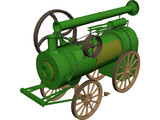 Tractor 3D Model preview