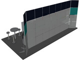 Trade Show Booth 3D Model
