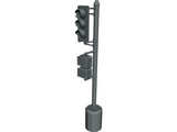 Traffic Signal Post 3D Model preview