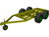 Trailer 3D Model preview