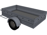 Trailer 3D Model preview