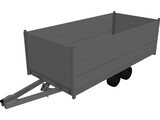 Trailer Anssems Msx 3000 3D Model preview
