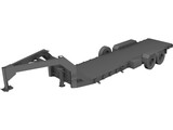 Trailer Gooseneck 3D Model preview