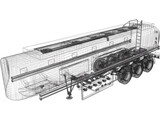 Trailer Tank 3D Model