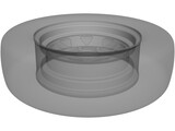 Trailer Wheel 14 Inch 3D Model