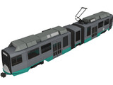 Train 3D Model preview