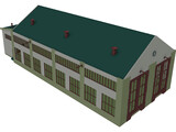 Train Coach 3D Model