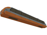 Train Futuristic 3D Model