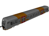 Train Germany 3D Model preview