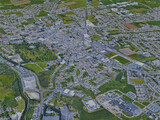 Tralee City, Ireland (2023) 3D Model preview