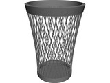 Trash Can 3D Model preview