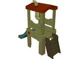 Treehouse Playset 3D Model